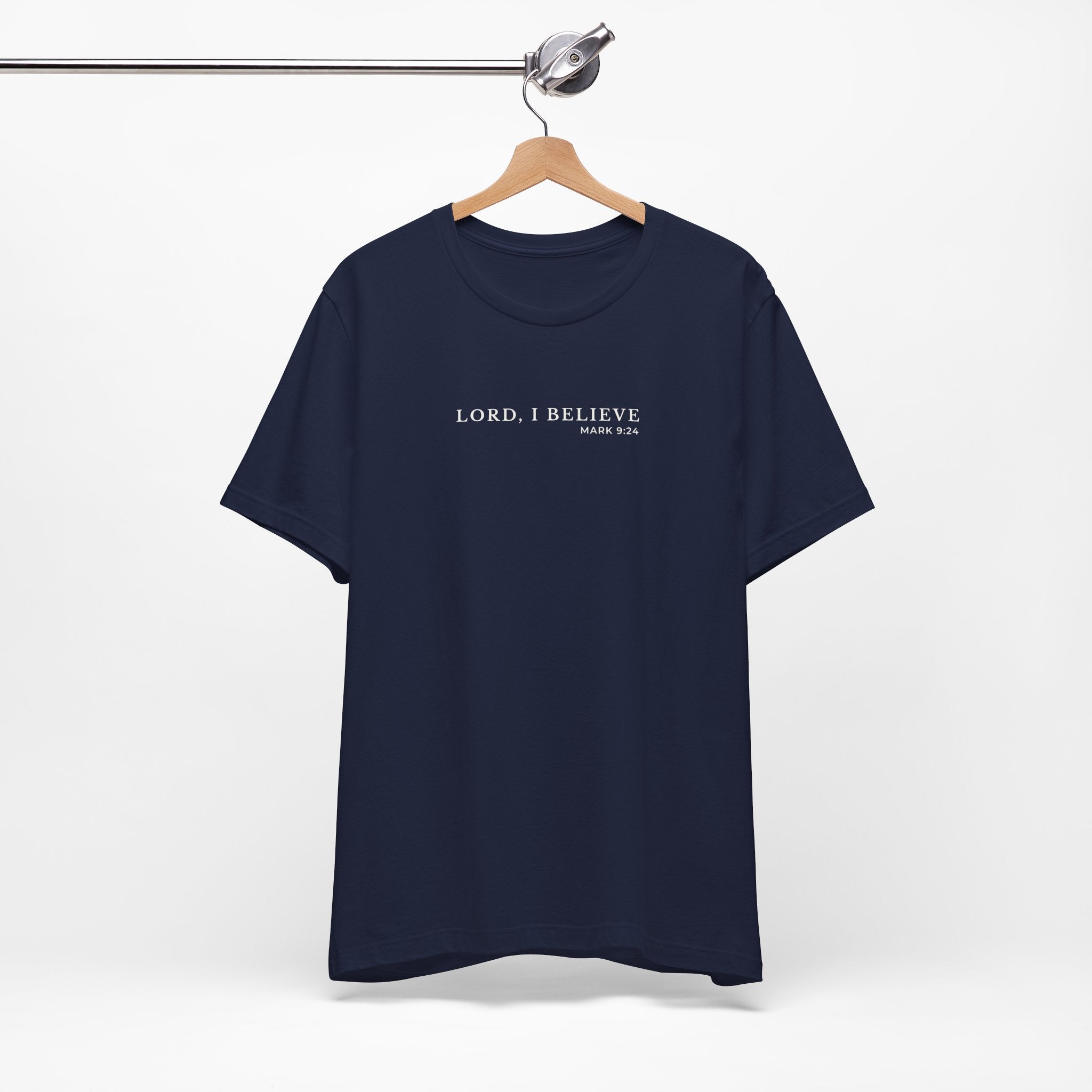 Believe Minimal Typography T-Shirt – Everyday Graphic Tee