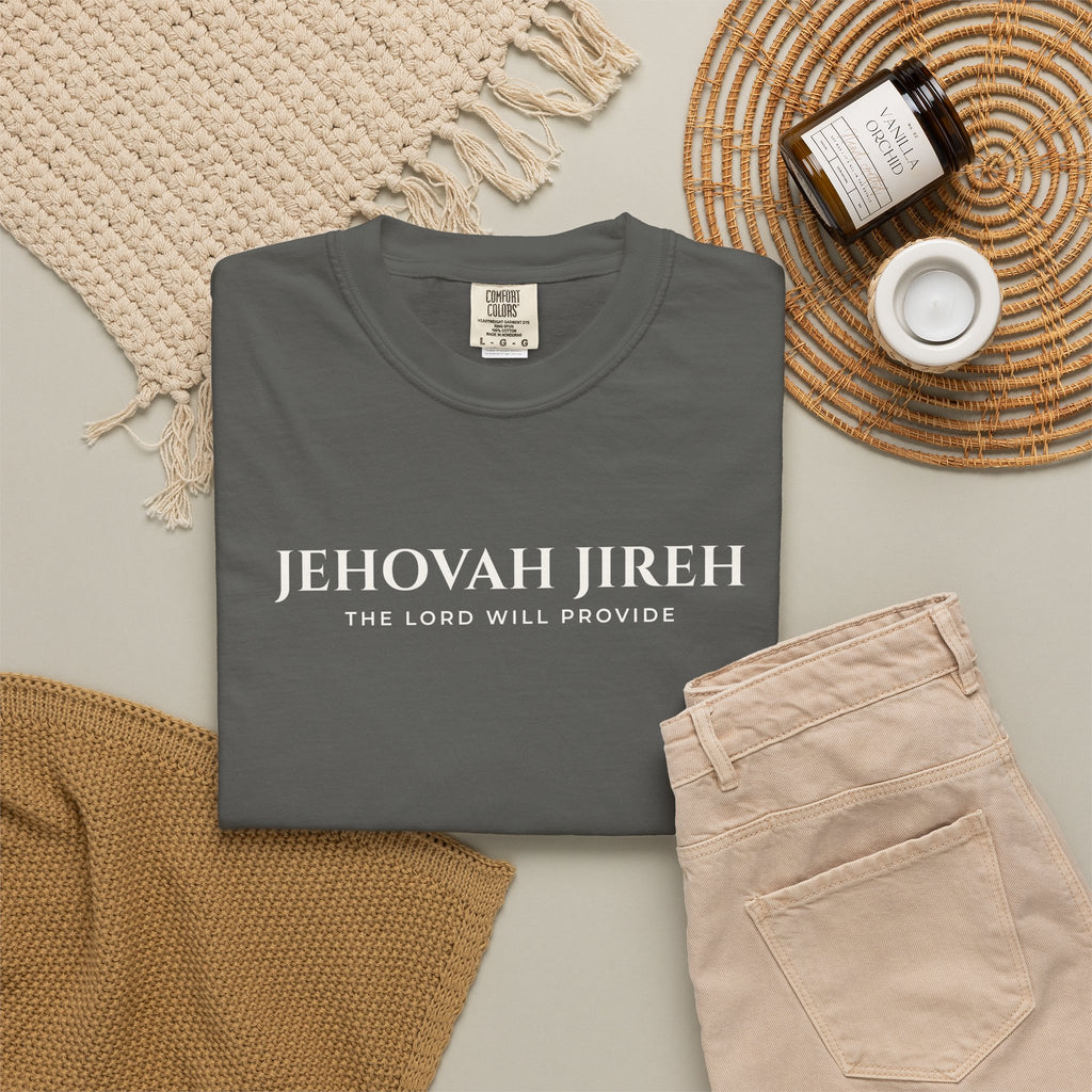 Minimal Provision Typography Comfort Colors T-Shirt