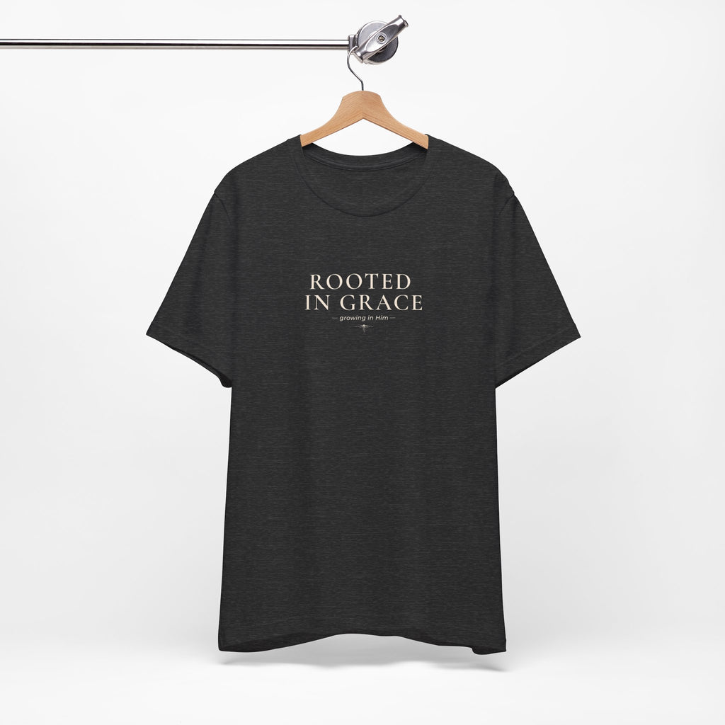 Rooted in Grace Minimalist Faith T-Shirt