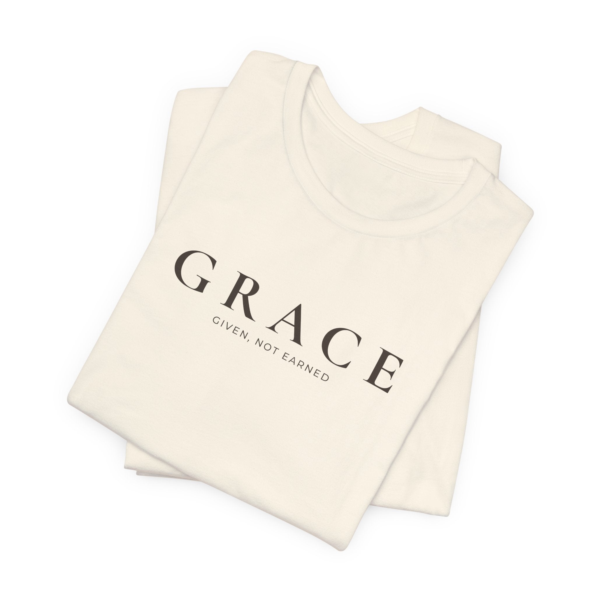 Grace Given Not Earned Minimal Unisex T-Shirt