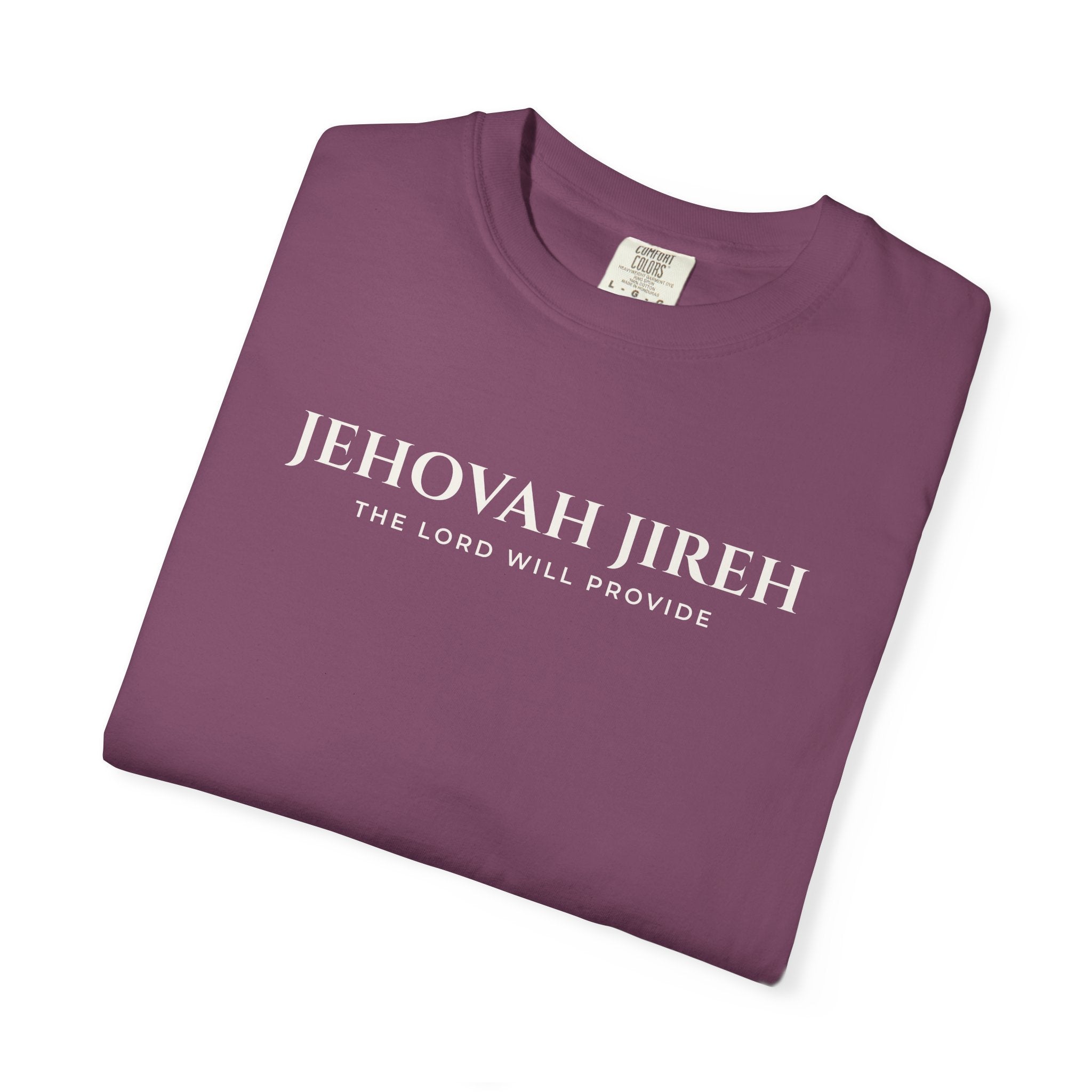 Minimal Provision Typography Comfort Colors T-Shirt