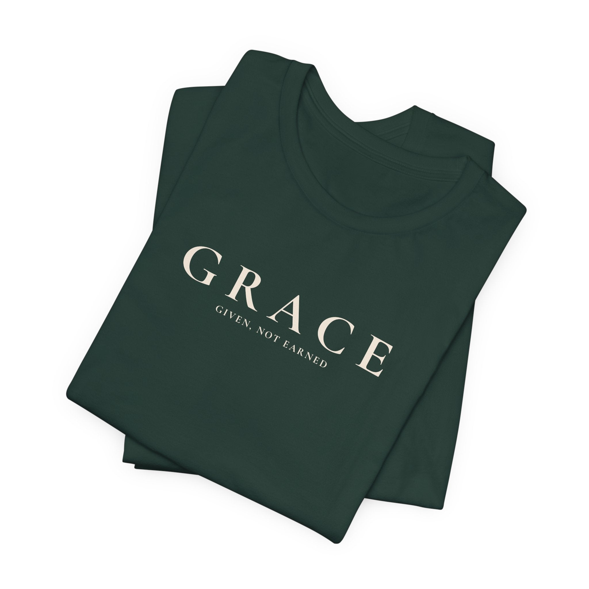 Grace Given Not Earned Minimal Unisex T-Shirt