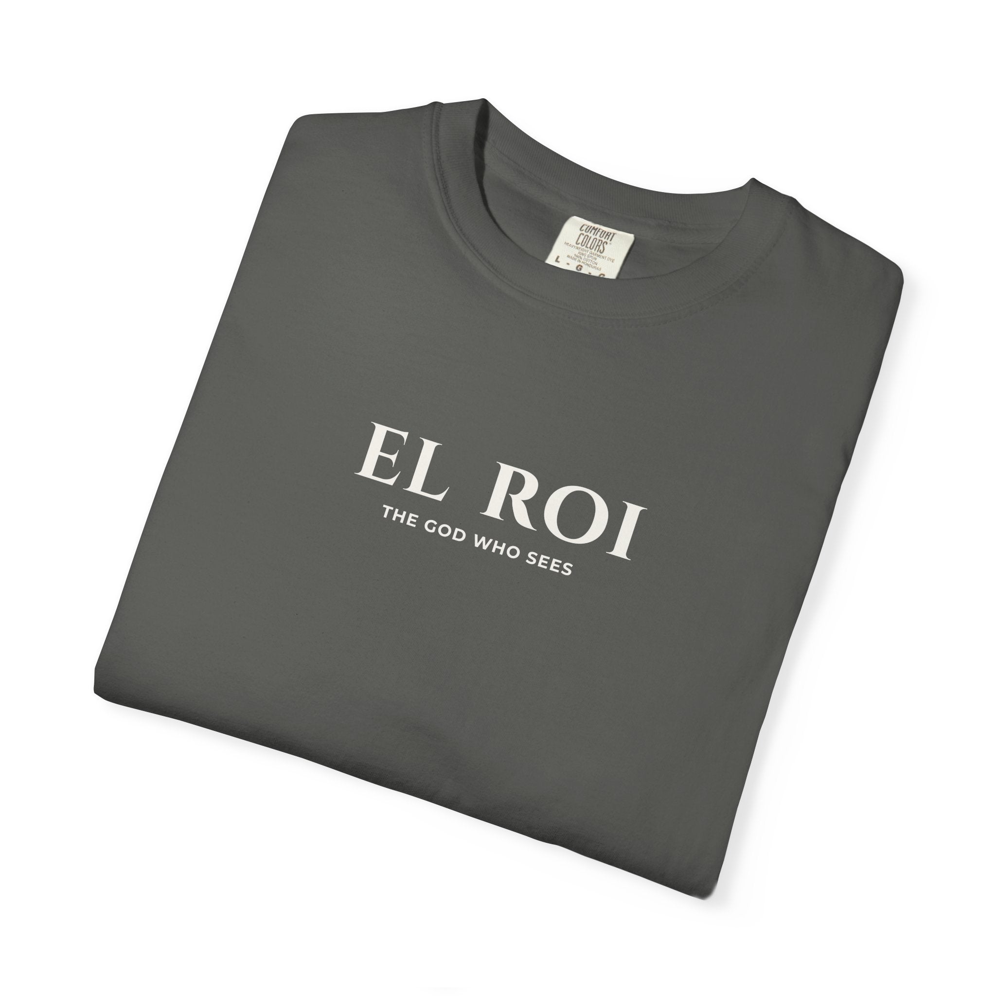 Minimal Statement Typography Comfort Colors T-Shirt