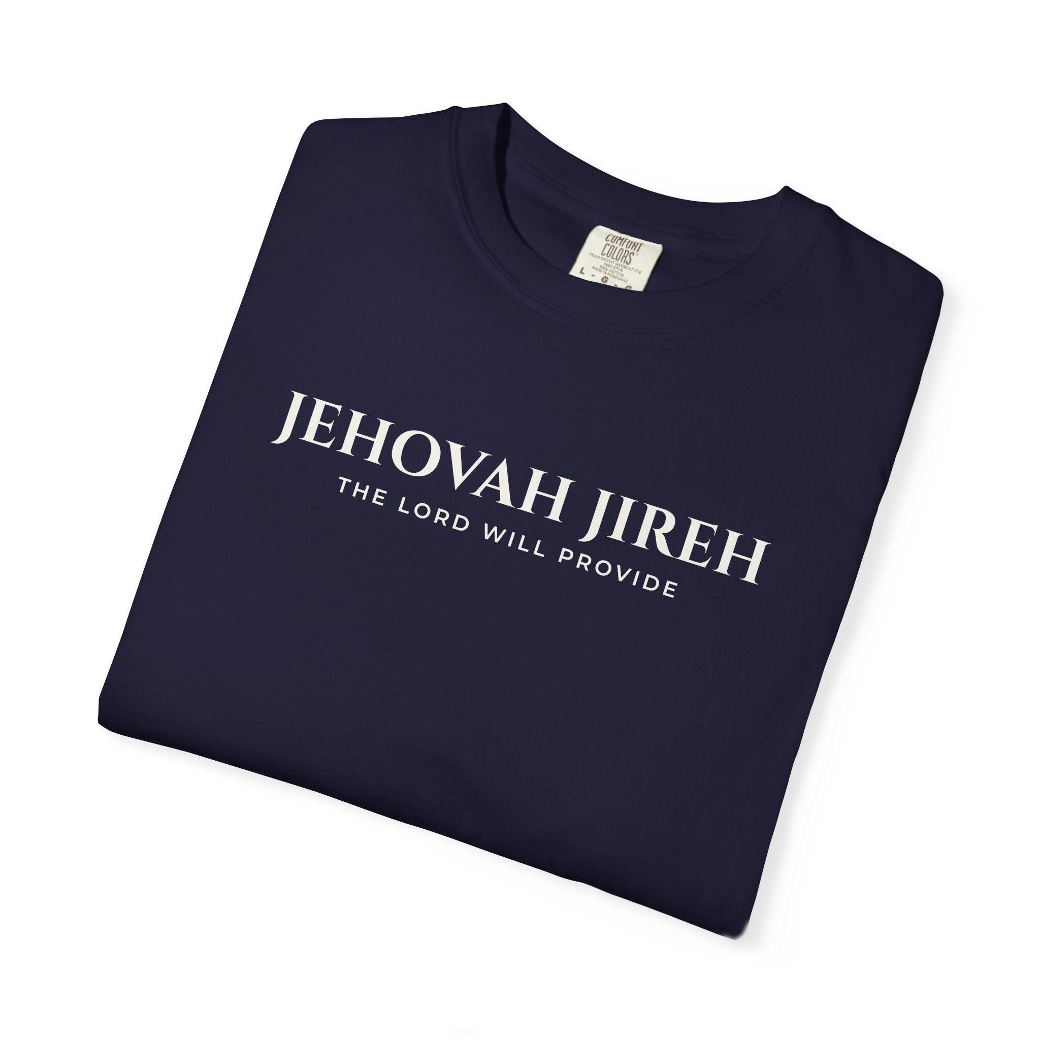Minimal Provision Typography Comfort Colors T-Shirt