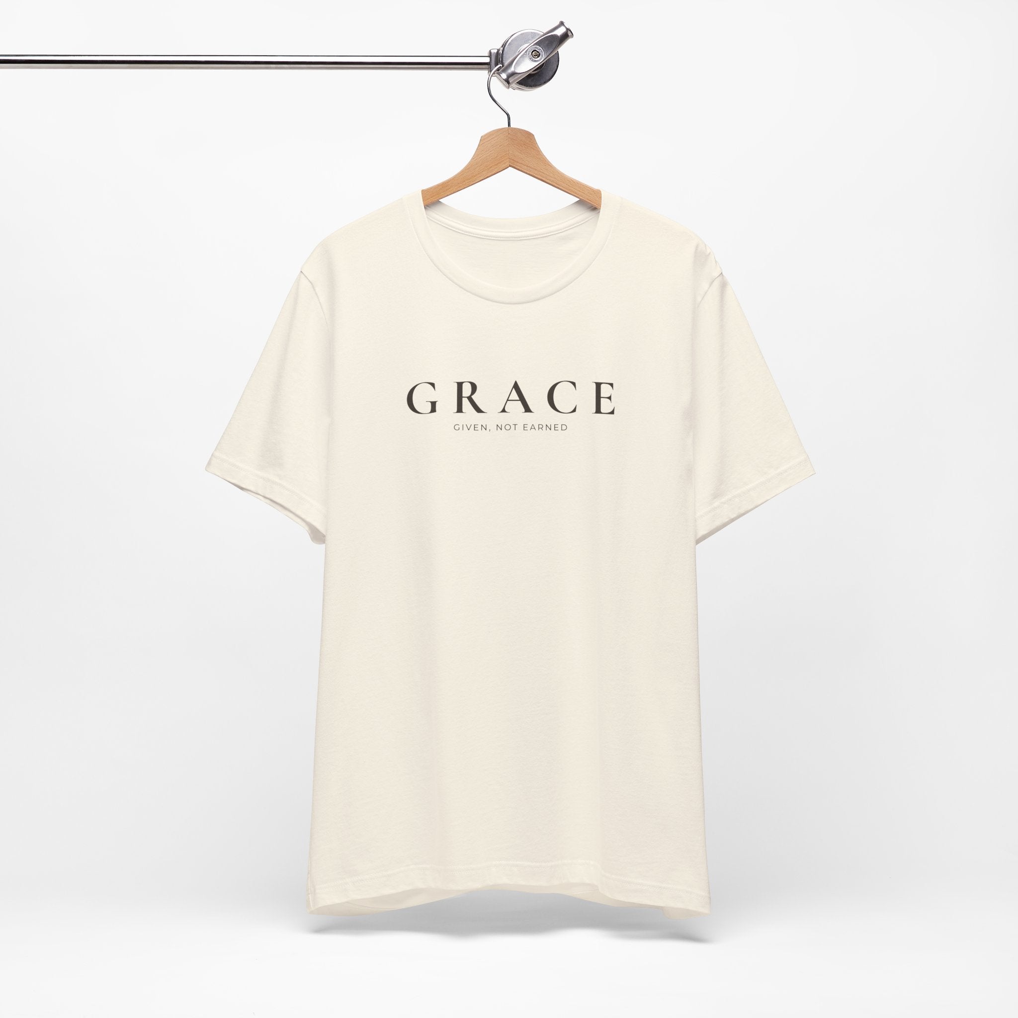 Grace Given Not Earned Minimal Unisex T-Shirt