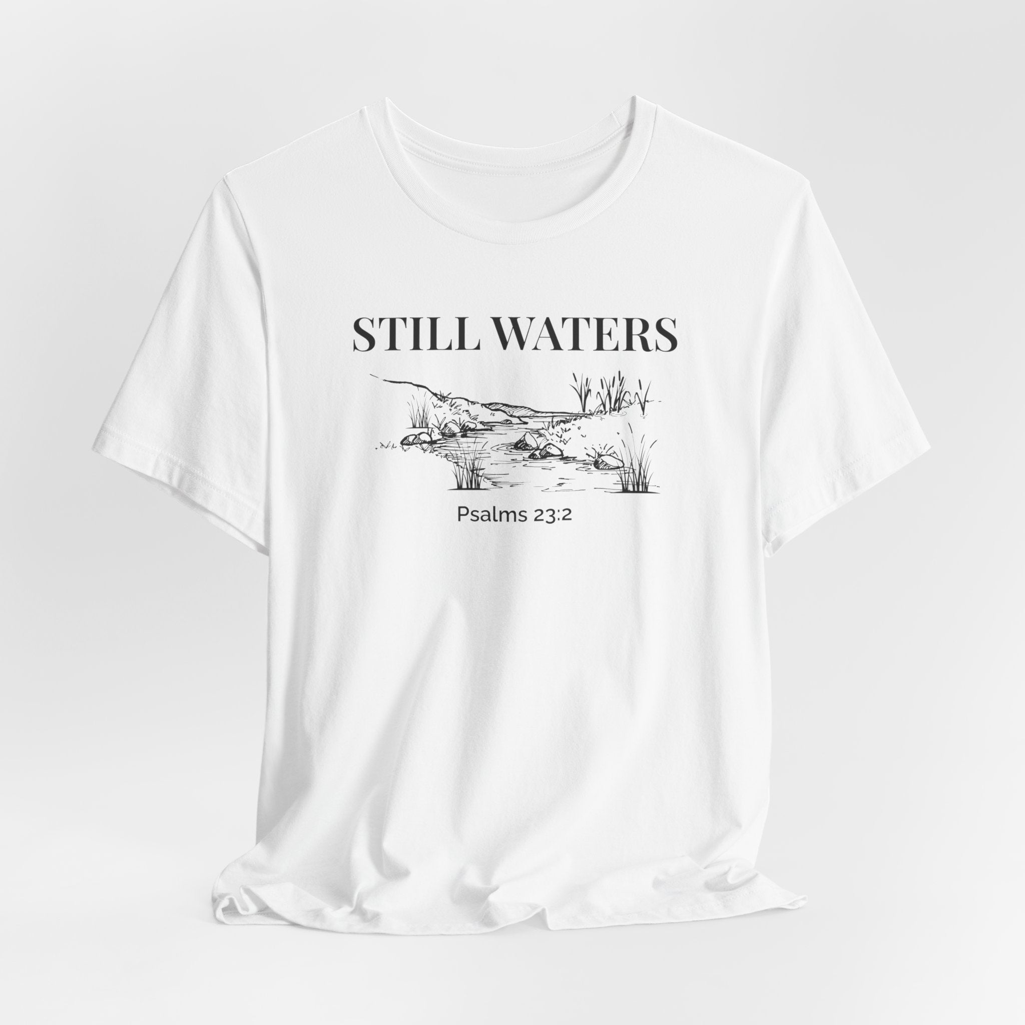 Minimal Calm Typography Graphic T-Shirt