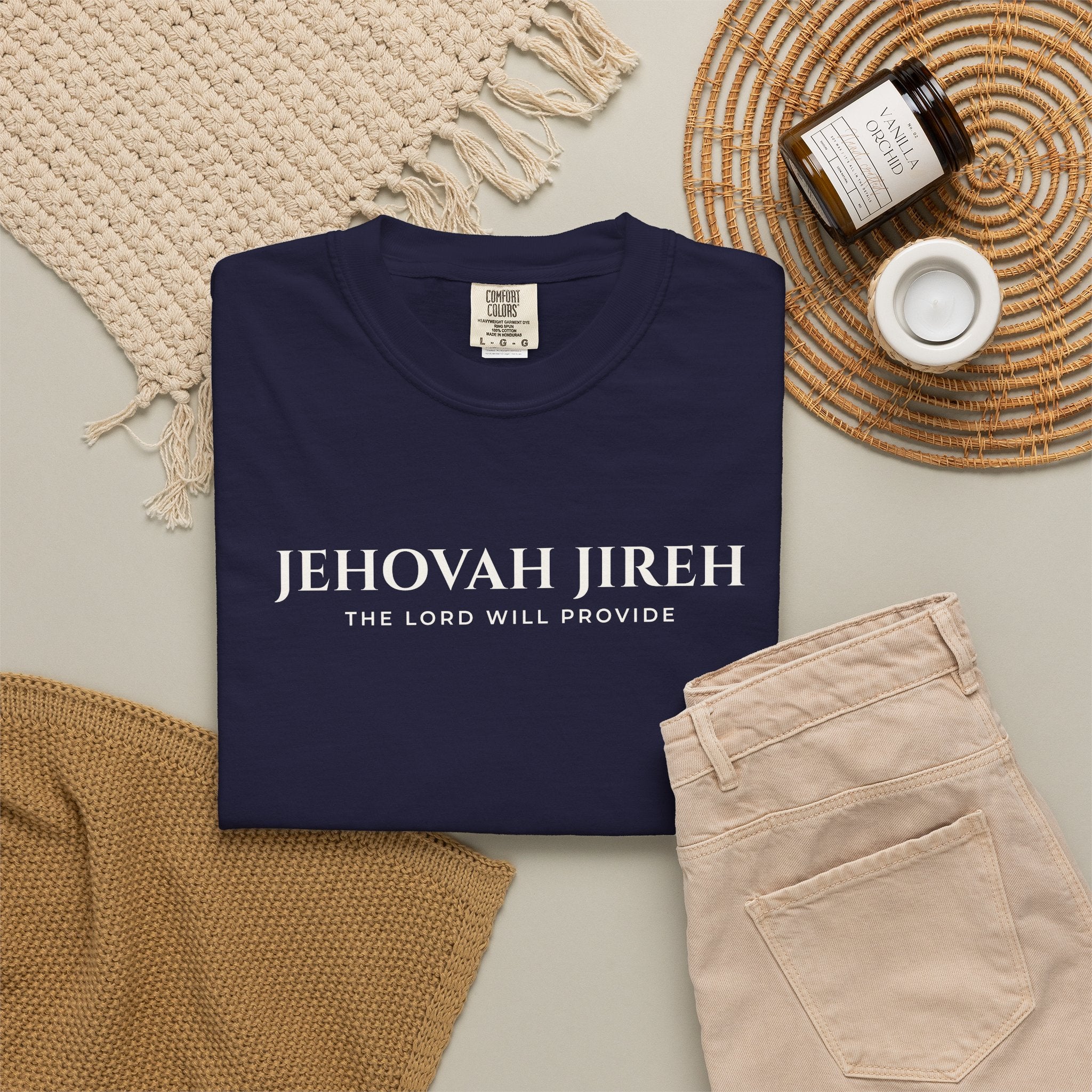 Minimal Provision Typography Comfort Colors T-Shirt