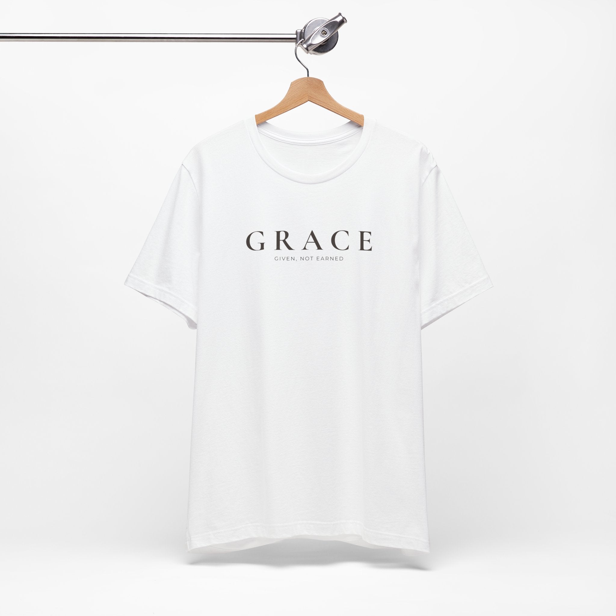 Grace Given Not Earned Minimal Unisex T-Shirt