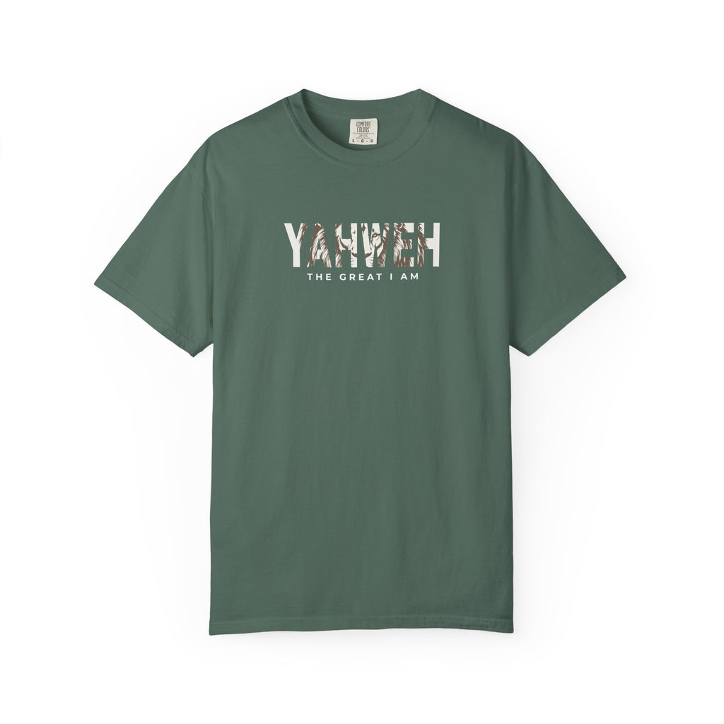 Minimal Lion Typography Comfort Colors T-Shirt