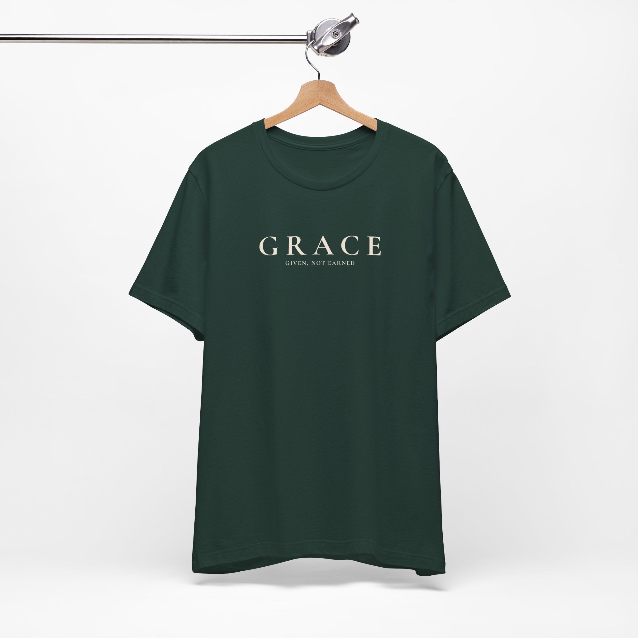 Grace Given Not Earned Minimal Unisex T-Shirt