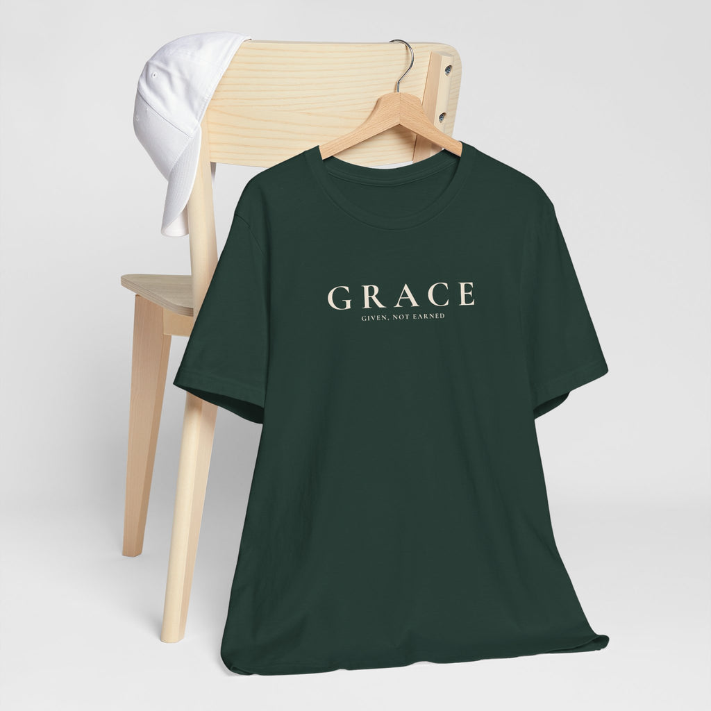 Grace Given Not Earned Minimal Unisex T-Shirt