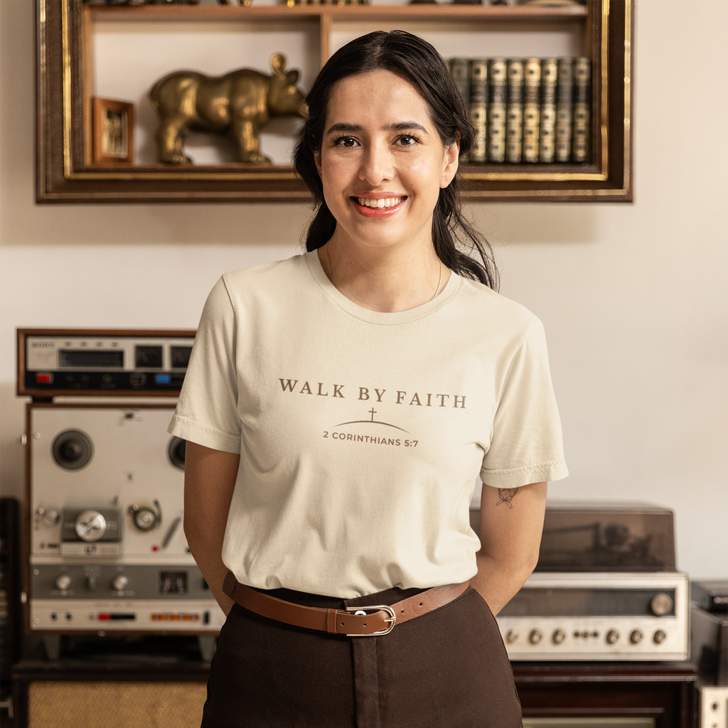 Walk by Faith Christian T-Shirt | MABY