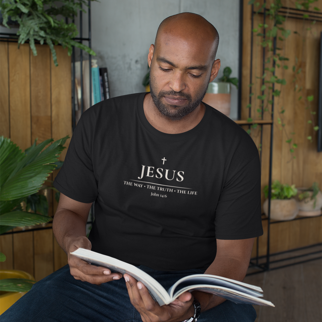 Jesus The Way Truth and Life Christian T-Shirt | MABY
