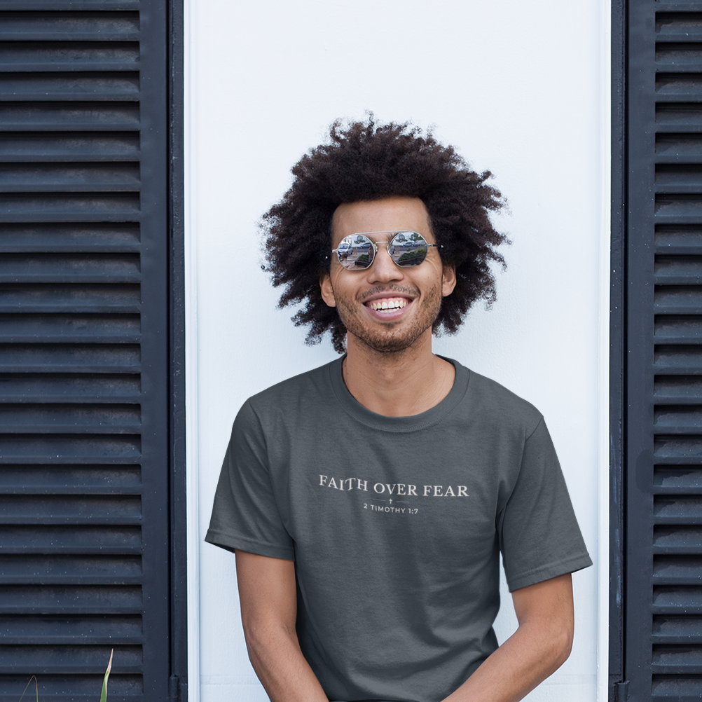 Faith Over Fear Christian T-Shirt | MABY